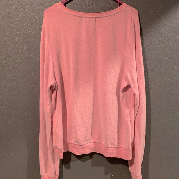 Wildfox Pink Rosè Sweatshirt - Picture 2 of 2